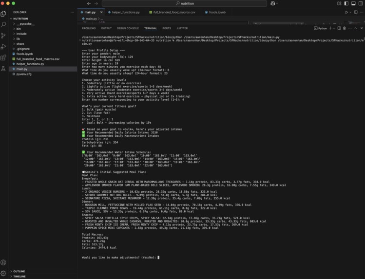 NutriAI – screenshot 4
