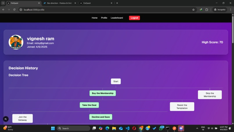 FinQuest – screenshot 6
