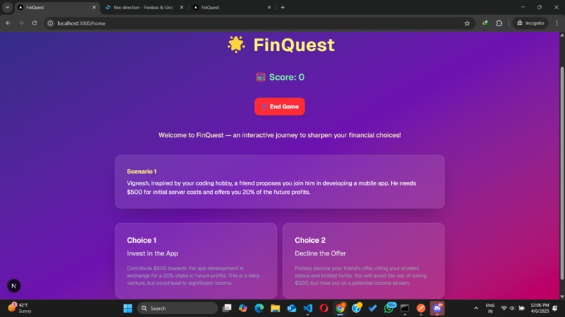 FinQuest – screenshot 4