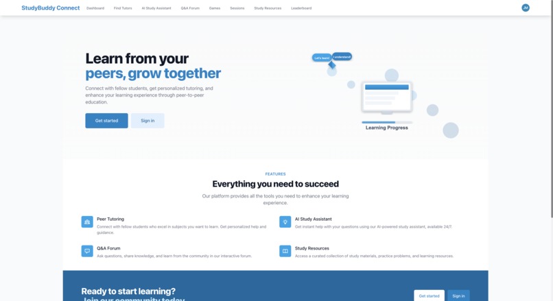 StudyBuddy Connect – screenshot 1