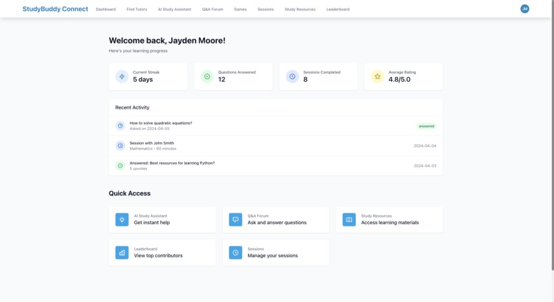 StudyBuddy Connect – screenshot 2