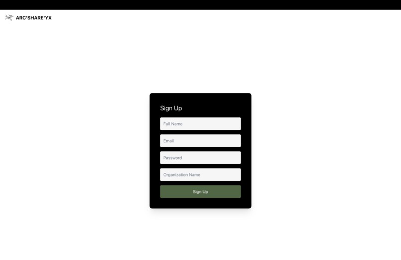 ARC'SHARE'YX – screenshot 1