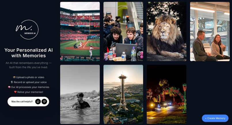Memoir AI – screenshot 1