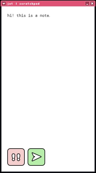 Jot  – screenshot 2