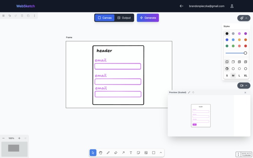 WebSketch – screenshot 3