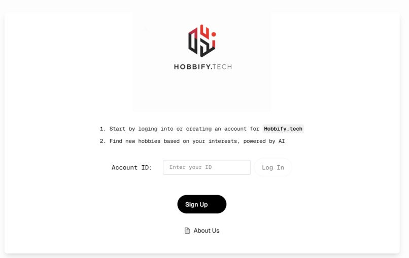 Hobbify – screenshot 1