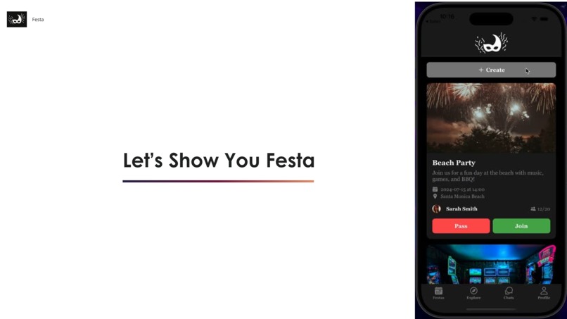 Festa – screenshot 1