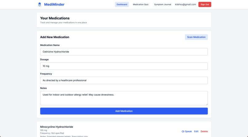 MediMinder – screenshot 3