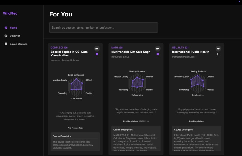 WildRec – screenshot 2