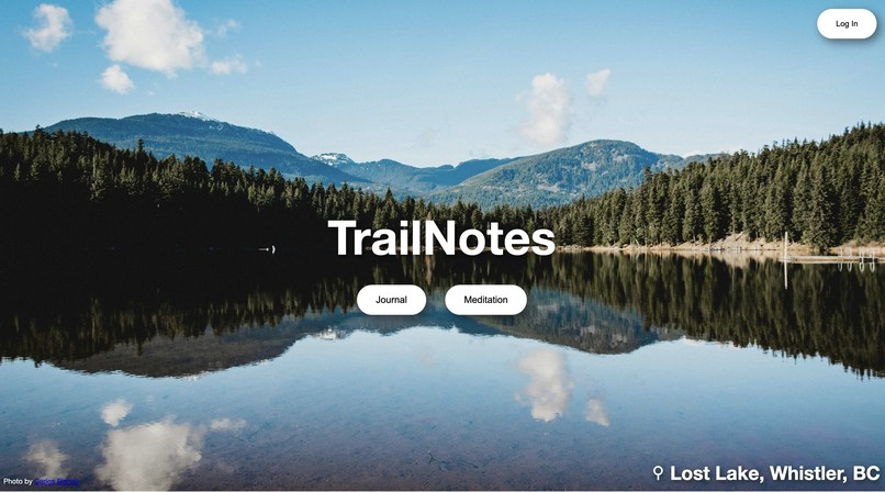 TrailNotes – screenshot 1