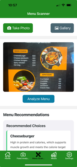 FoodHack – screenshot 1