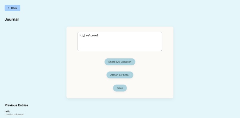 TrailNotes – screenshot 2