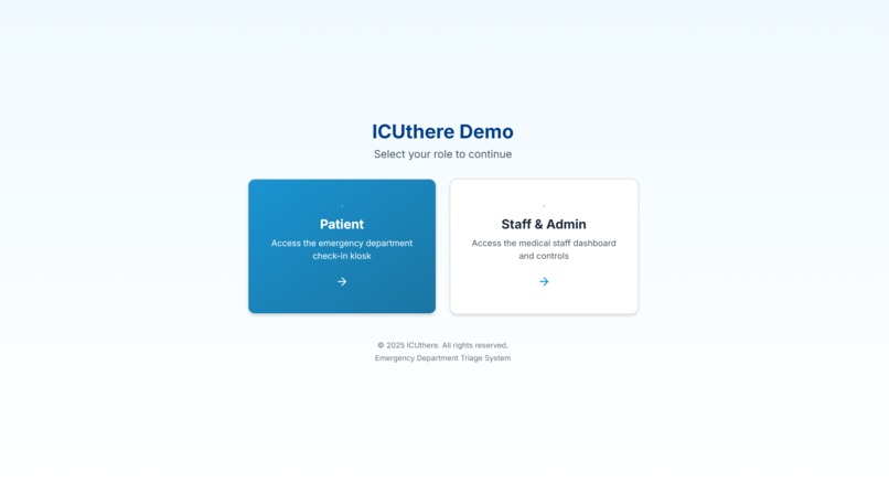 ICUthere – screenshot 2