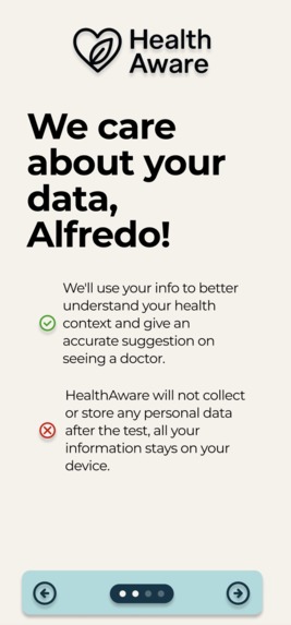 Health Aware – screenshot 1