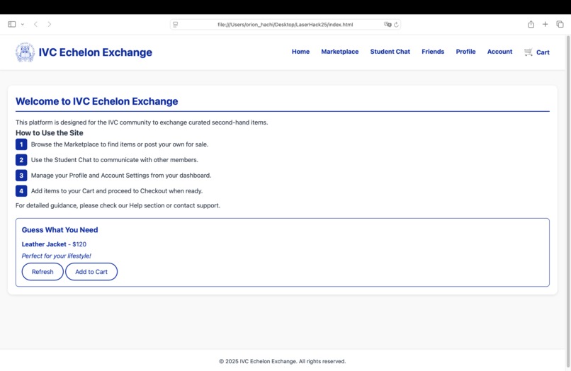 IVC Echelon Exchange – screenshot 1