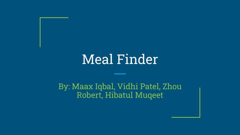 MealFinder – screenshot 3