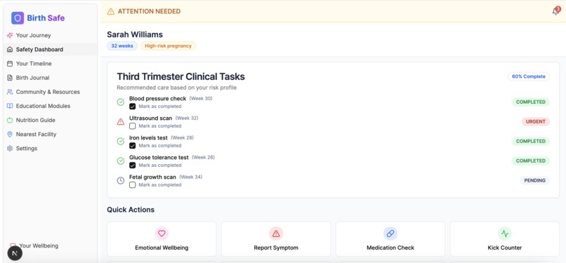BirthSafe – screenshot 12
