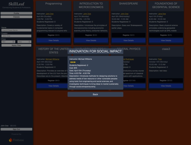 SkillLeaf – screenshot 2