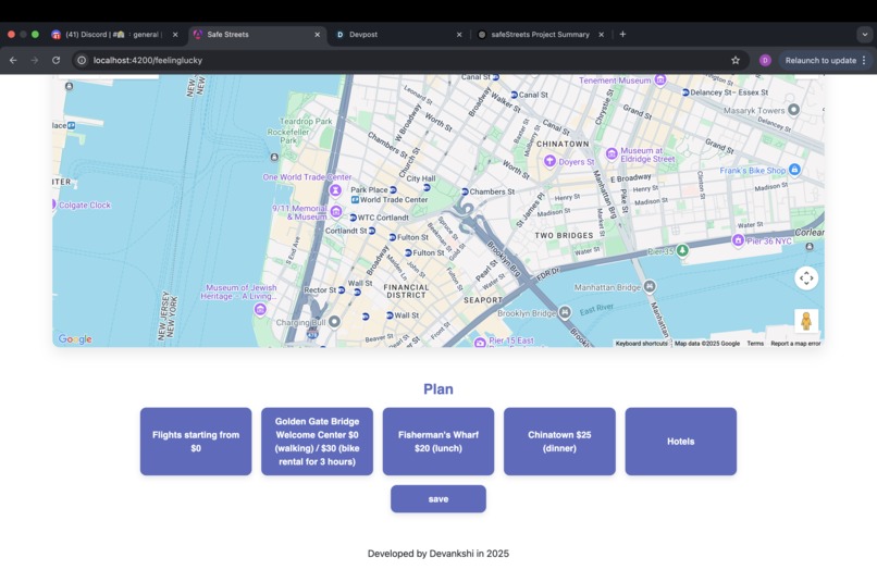 safeStreets – screenshot 5