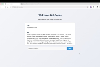Case 2 - Course Recommender Chatbot