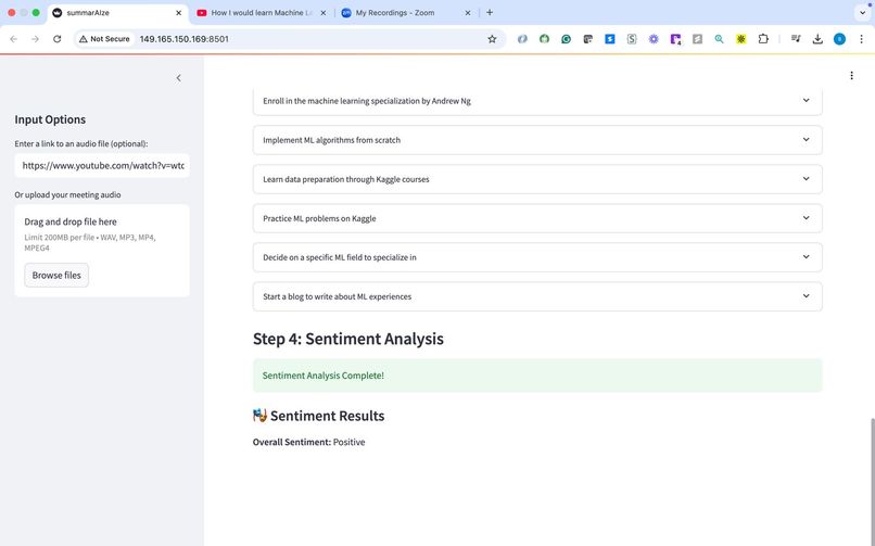 SummarAIze – screenshot 4