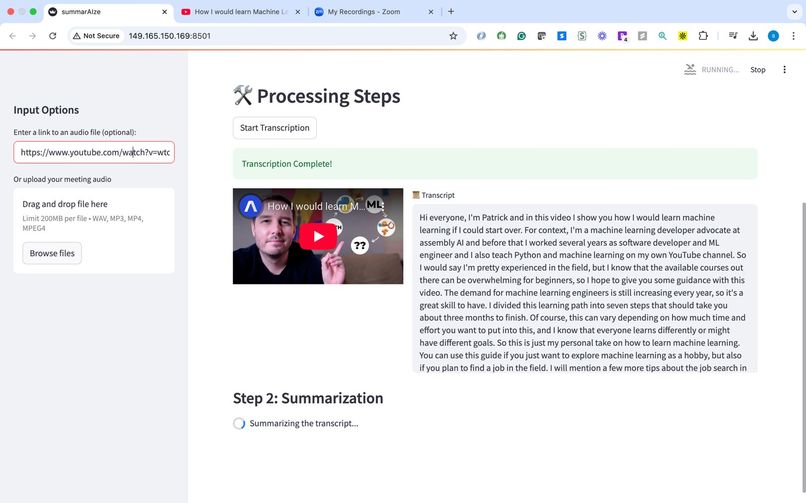 SummarAIze – screenshot 8