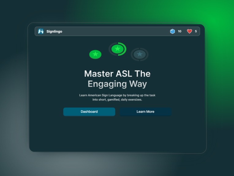 Signlingo - Master ASL The Engaging Way – screenshot 1