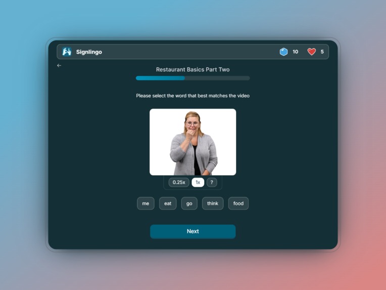 Signlingo - Master ASL The Engaging Way – screenshot 2