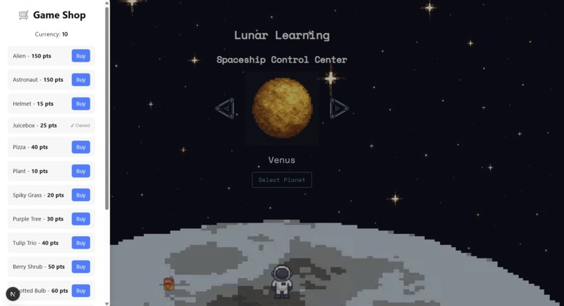 Lunar Learning – screenshot 1