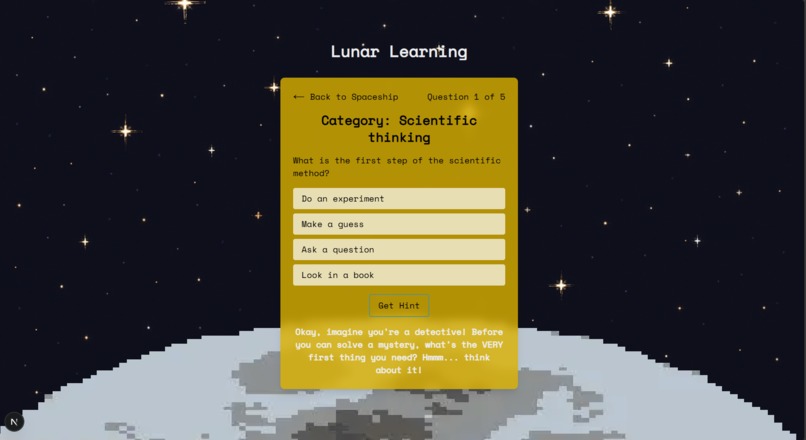 Lunar Learning – screenshot 2