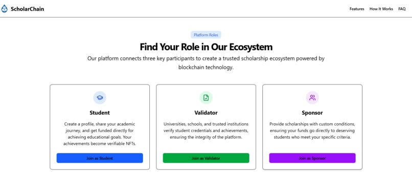 ScholarChain – screenshot 3