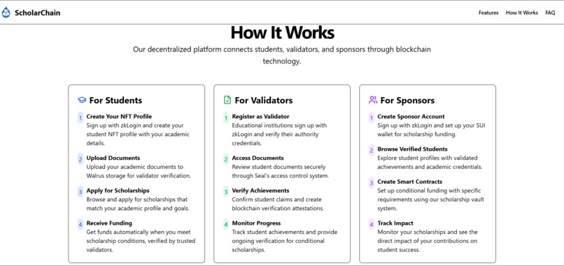 ScholarChain – screenshot 4