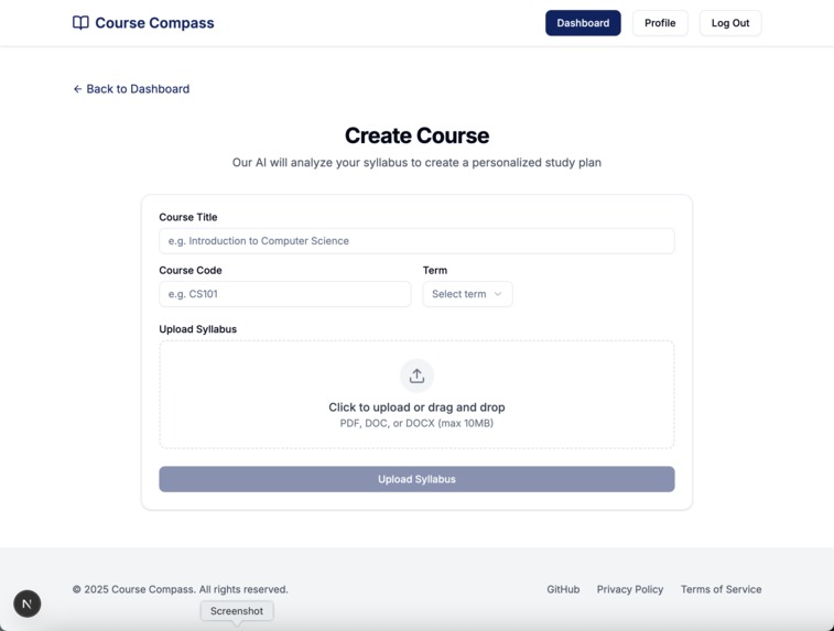 Course Compass – screenshot 3