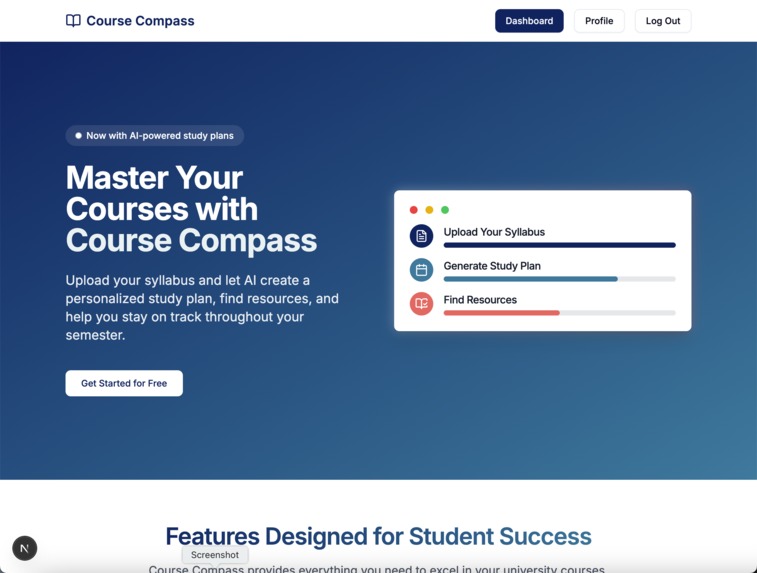 Course Compass – screenshot 1