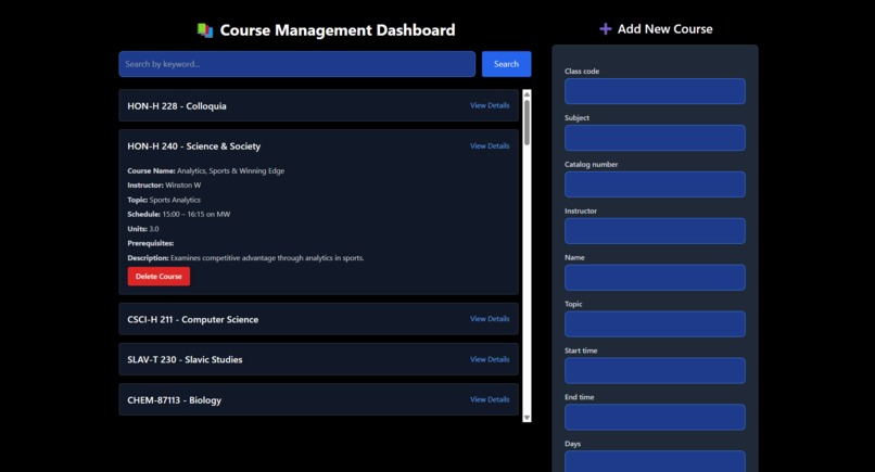 Case 2: Smart Course Selector AI Agent - PH, JH, BH – screenshot 6