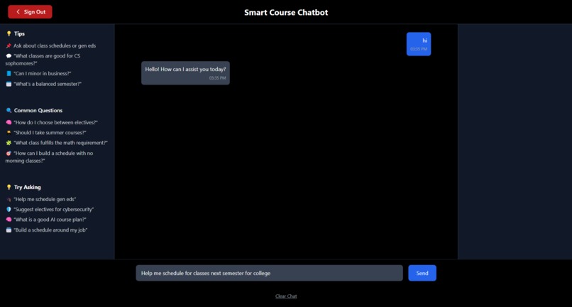 Case 2: Smart Course Selector AI Agent - PH, JH, BH – screenshot 7