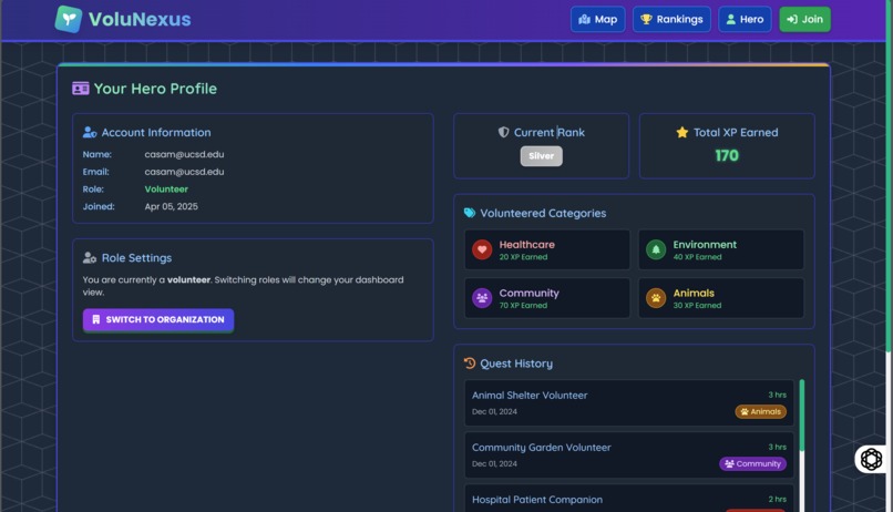 VoluNexus – screenshot 1