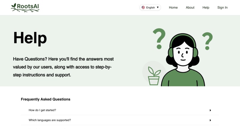 RootsAI – screenshot 3