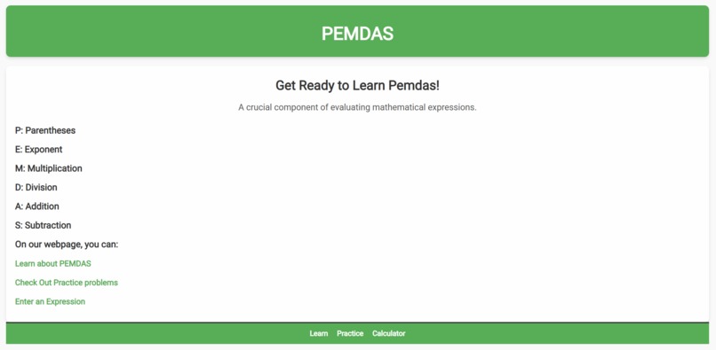 Learn PEMDAS! – screenshot 1