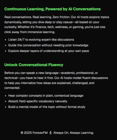 ForeverFM – screenshot 4