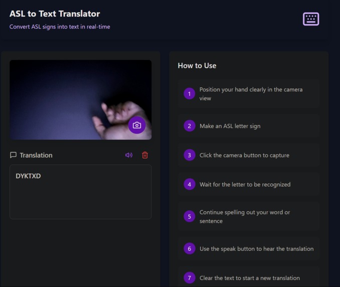 ASL Learning Buddy – screenshot 2