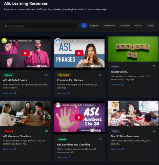 ASL Learning Buddy – screenshot 3