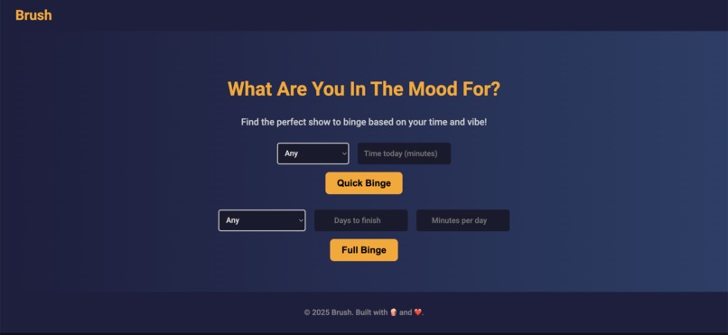 Brush - Binging on a Rush – screenshot 1