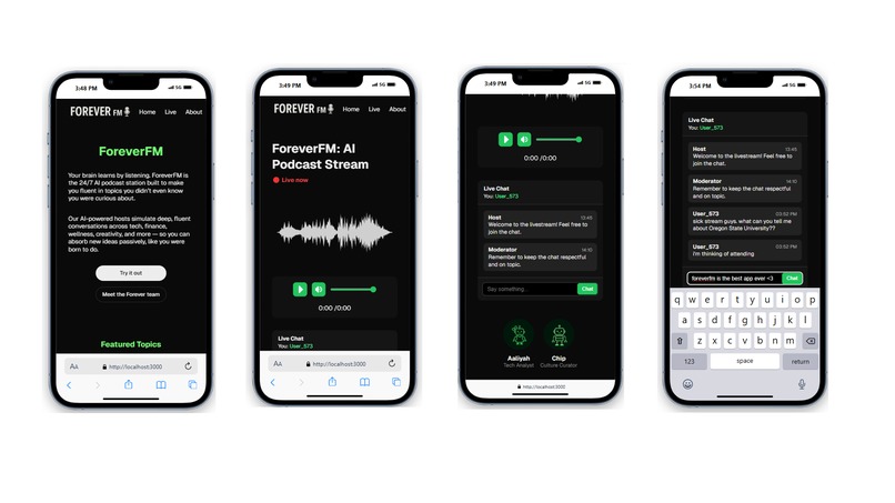 ForeverFM – screenshot 1