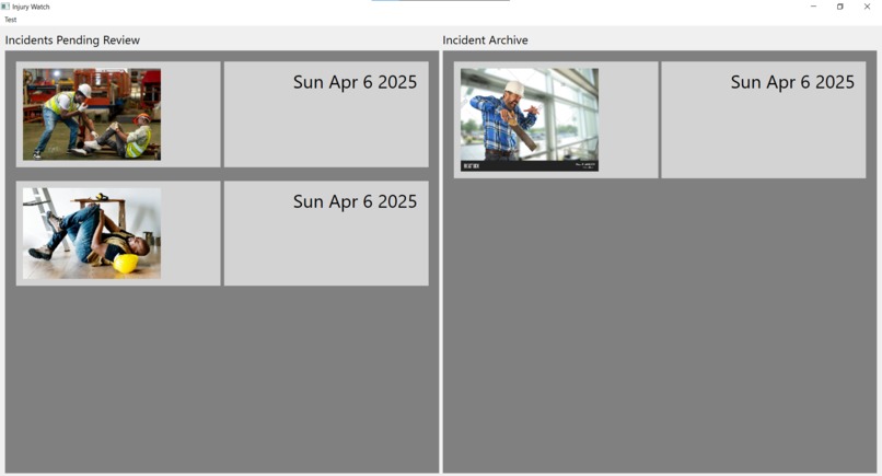Injury Watch – screenshot 1