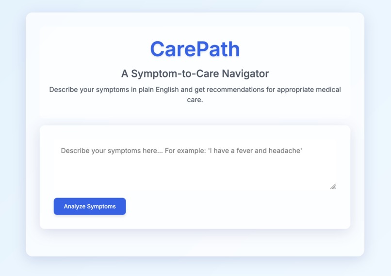 CarePath – screenshot 1