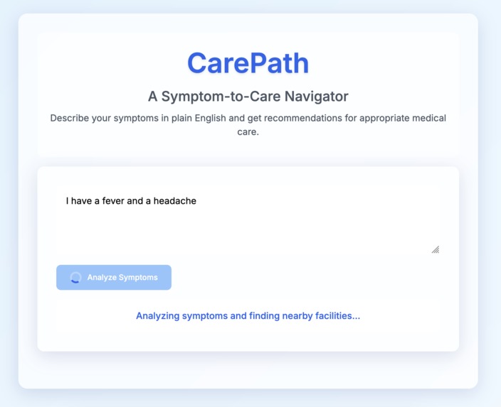 CarePath – screenshot 2