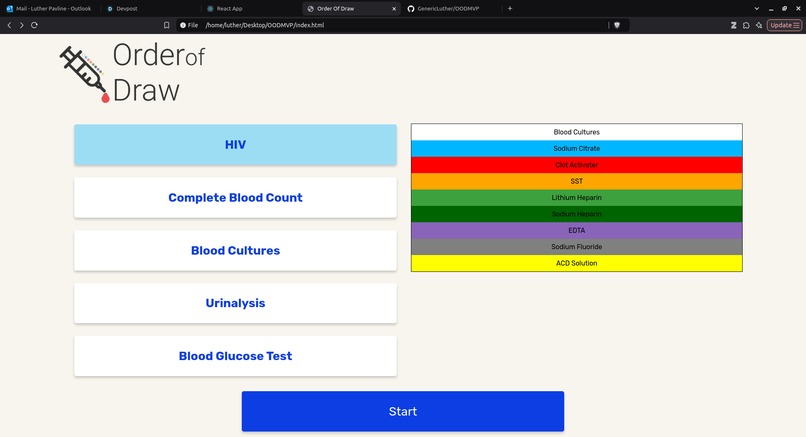 OrderOfDraw – screenshot 1