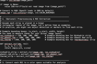 Detecting and Treating DFD Using Colorimetric Paper and AI