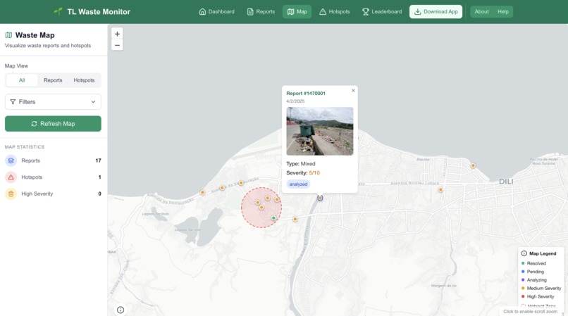 TL Digital Waste Monitoring Network – screenshot 6